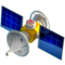 Satellite emoji on Apple